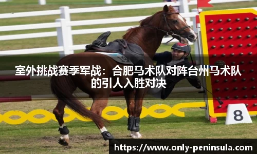 室外挑战赛季军战：合肥马术队对阵台州马术队的引人入胜对决